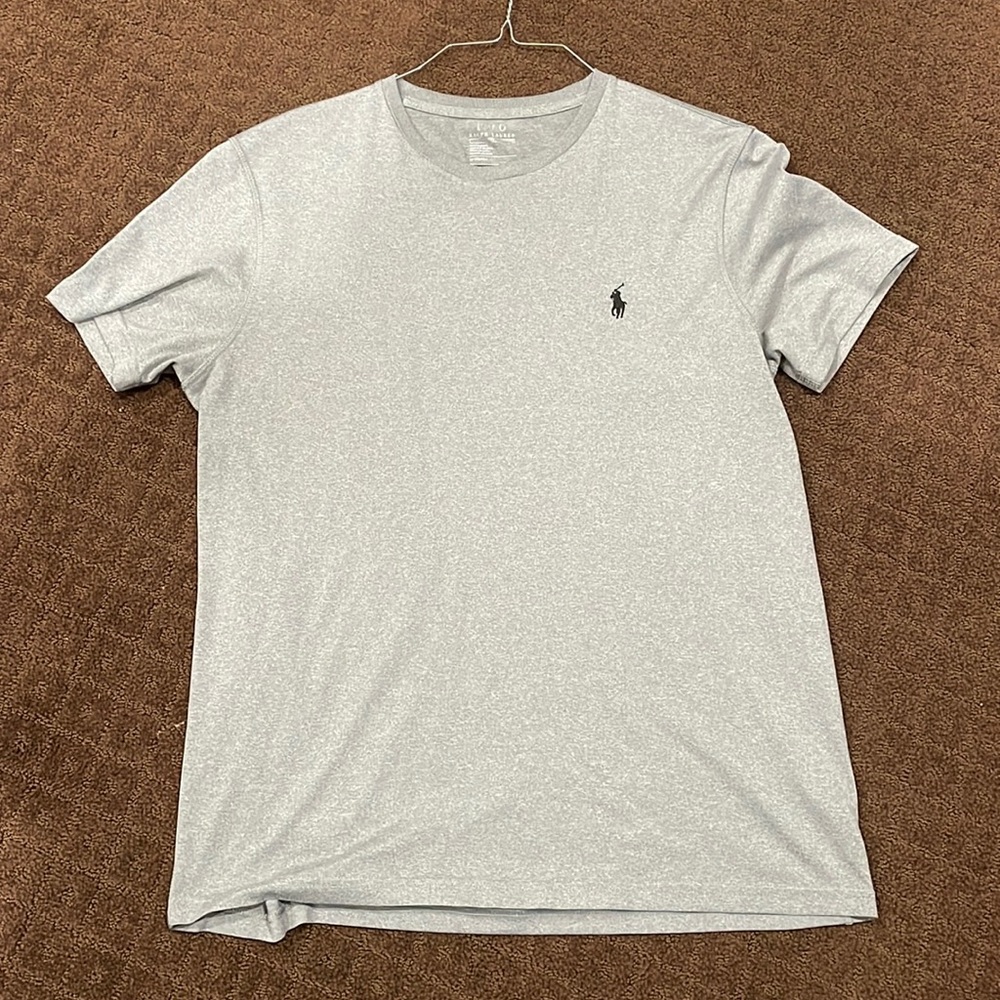 Polo Ralph Lauren Performance Gray Short Sleeve T-shirt size Medium